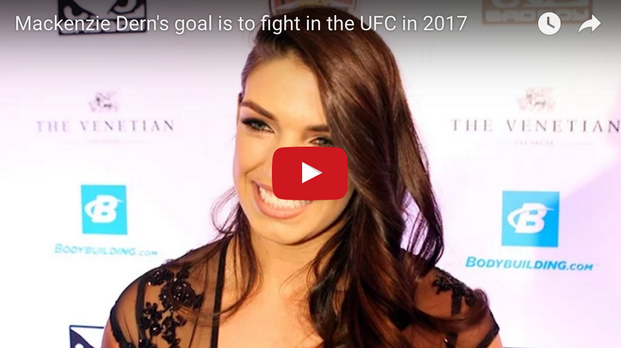 WATCH: Mackenzie Dern To Fight UFC in 2017!