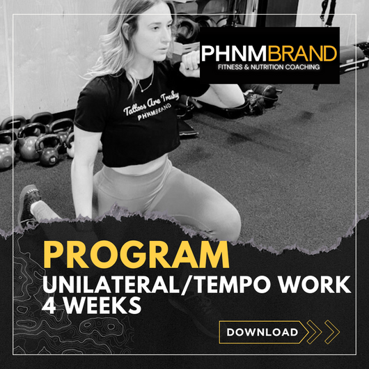 4 Week Unilateral/Tempo Gym Program