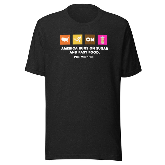 Sugar & Fast Food Unisex t-shirt